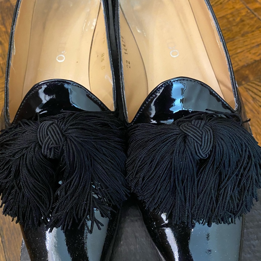 SACHA TOO Black Patent Leather Women’s Size 8.5
